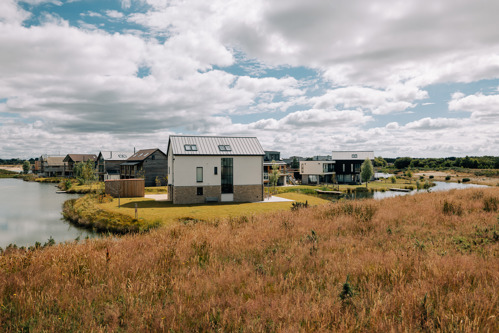 Collection of Silverlake properties showing the surrounding nature reserve