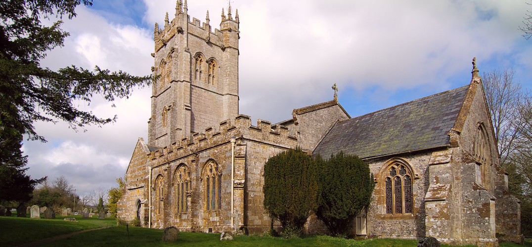 The village church of Piddletrenthide