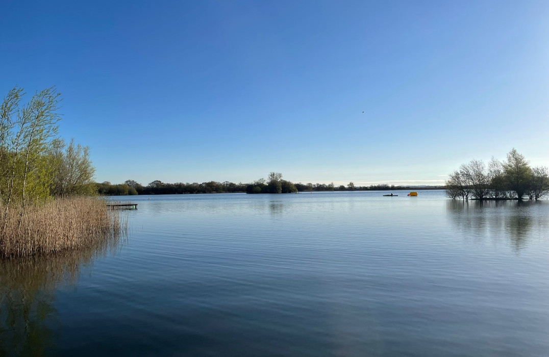 Swineham open water swimming lake