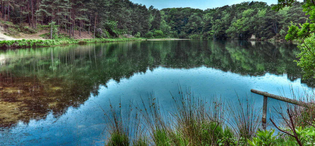 The Blue Pool in Dorset