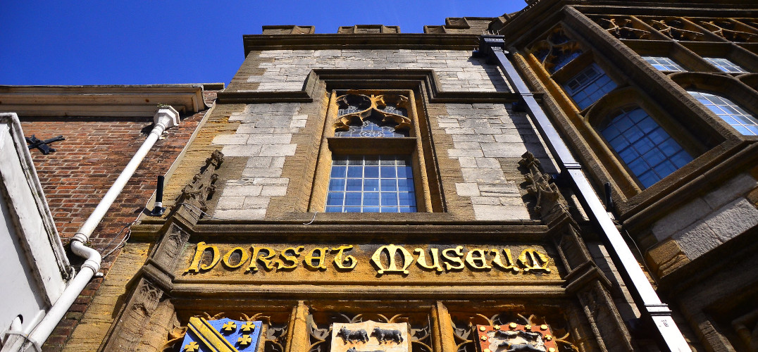 The entrance to Dorset Museum in Dorchester