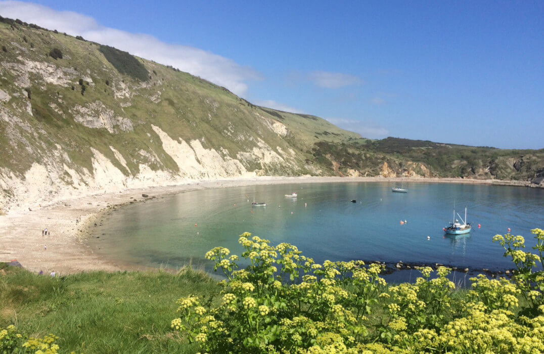 Lulworth Cove beach