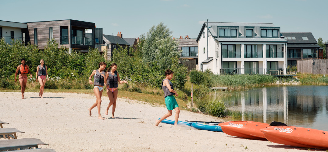 Silverlake's private beach